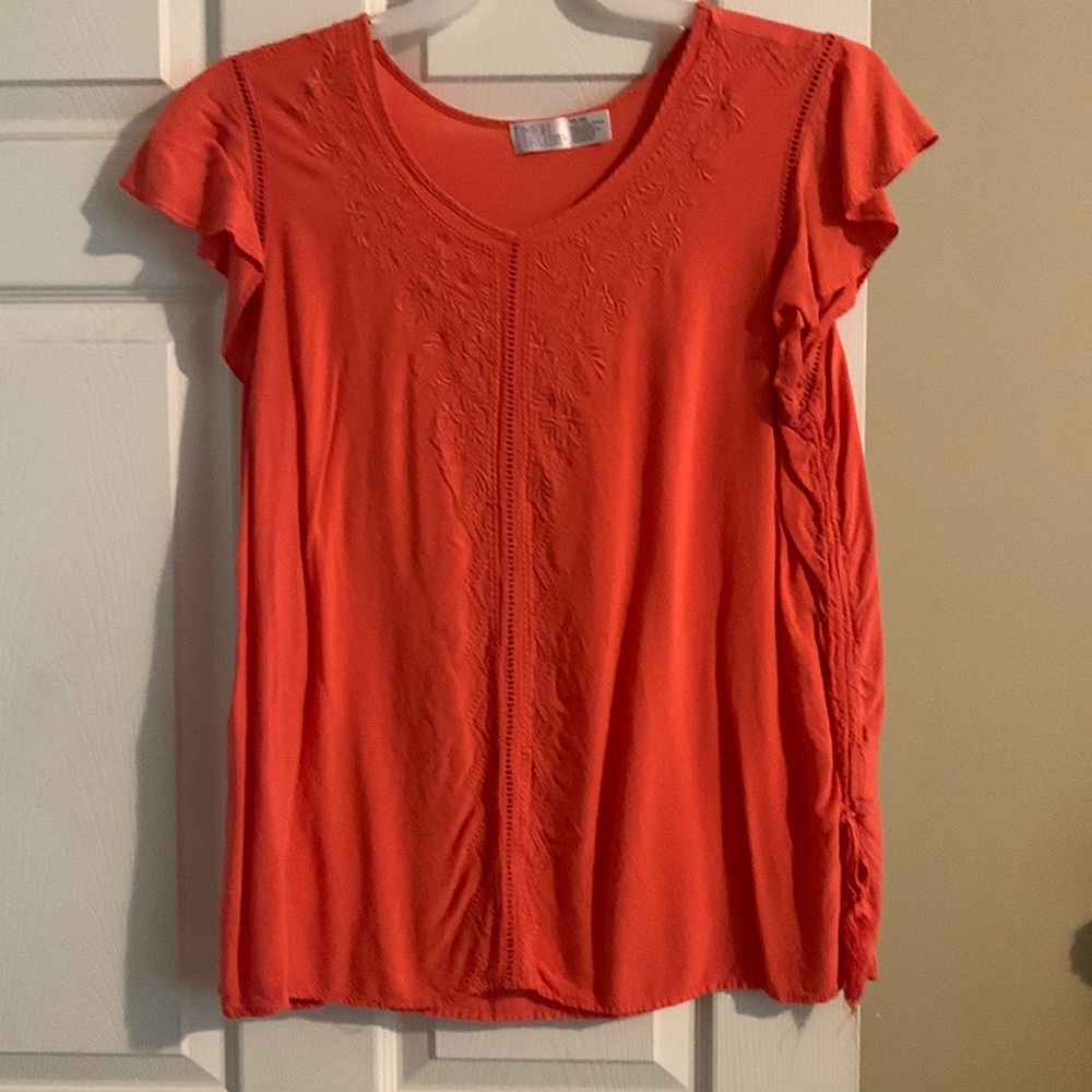 Cute orange blouse